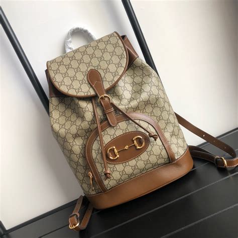 gucci 1955 horsebit backpack